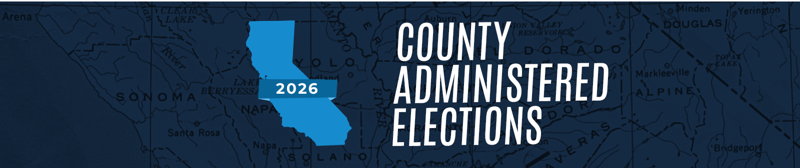 County Elections Administration Banner