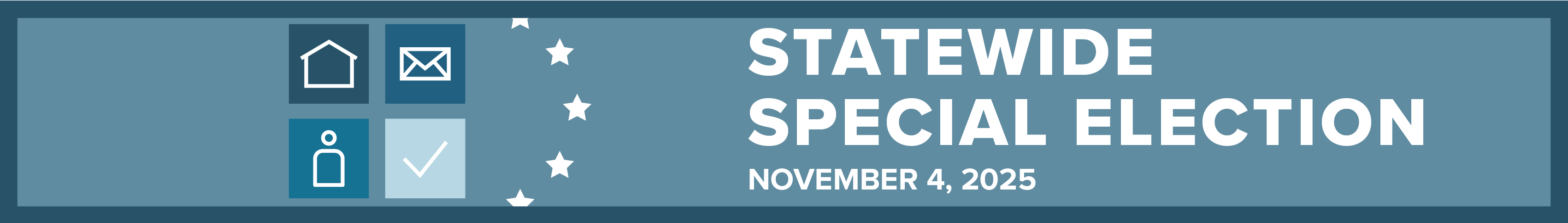November 4, 2025, Statewide Special Election