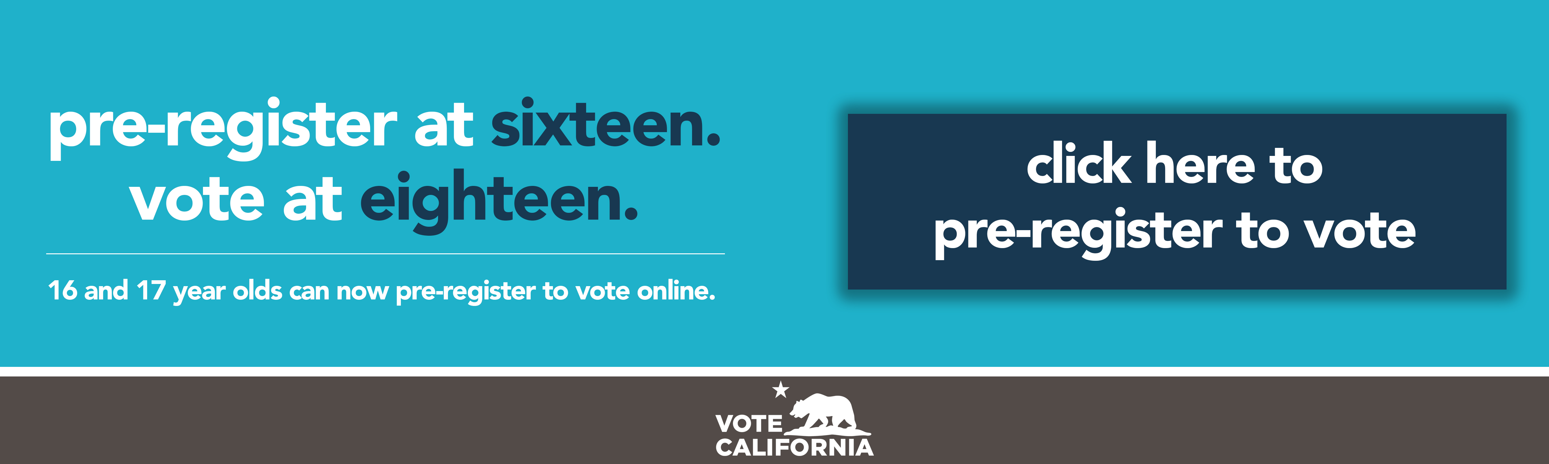 Pre Register At 16 Vote At 18 California Secretary Of State
