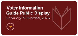 June 2, 2026, Voter Information Guide Public Display